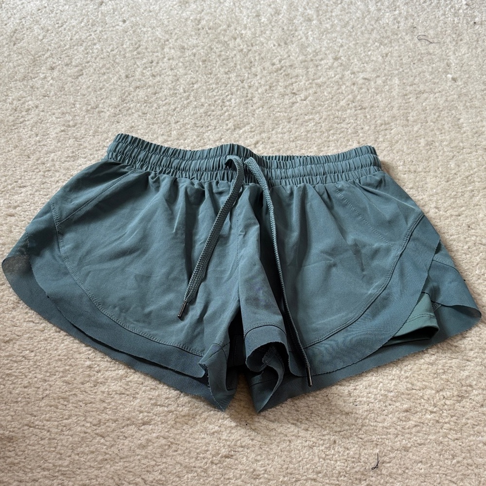 HALARA Teal Athletic Shorts for Women